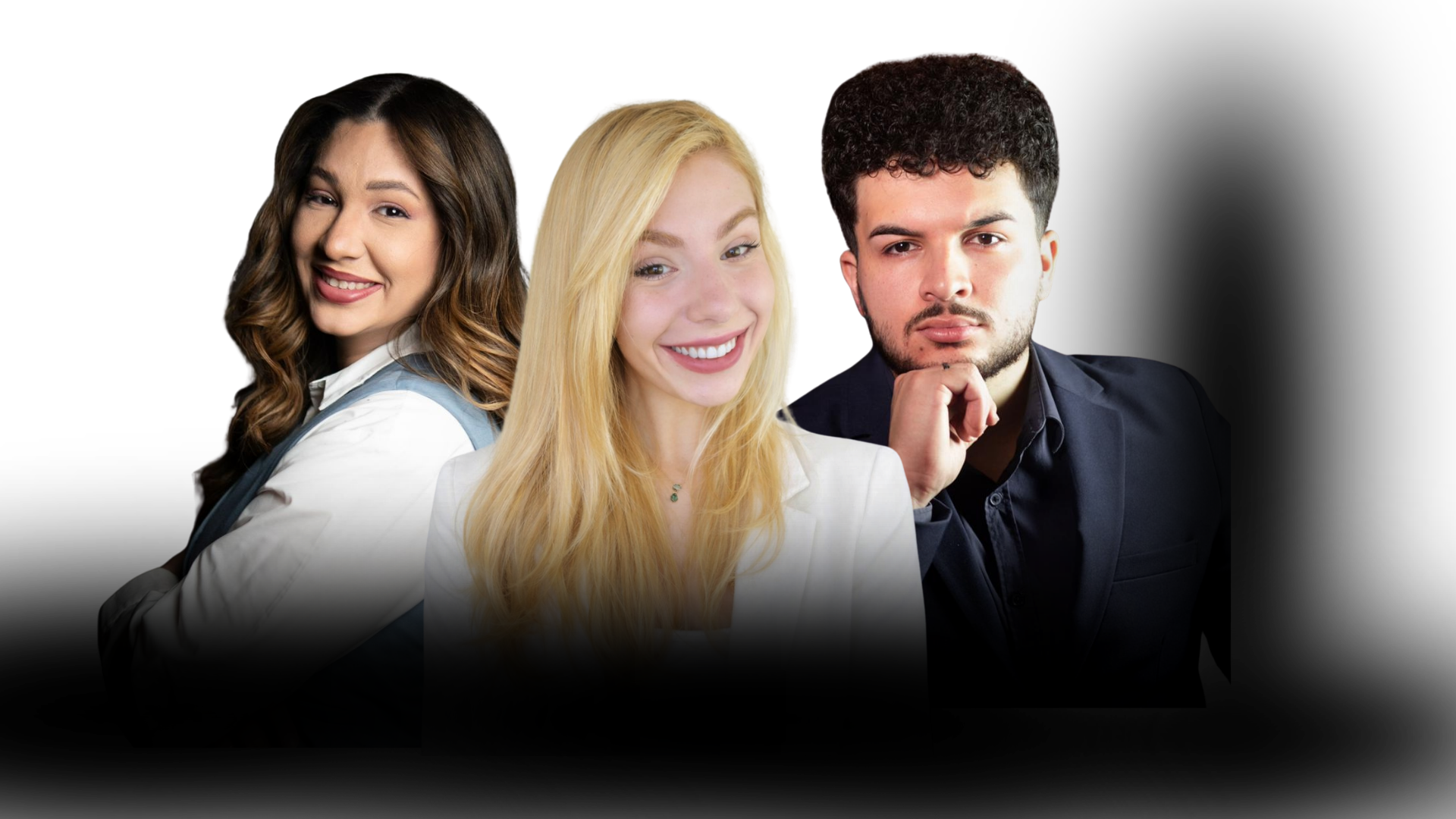 Gabriel Gonçalves, Ingrid Monteiro e Maria Goulart — palestrantes do Impacto Digital